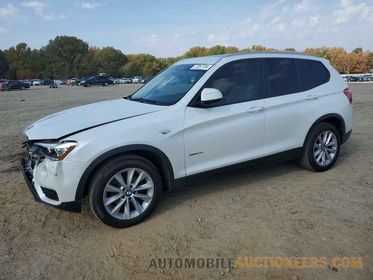 5UXWX9C54H0T03259 BMW X3 2017