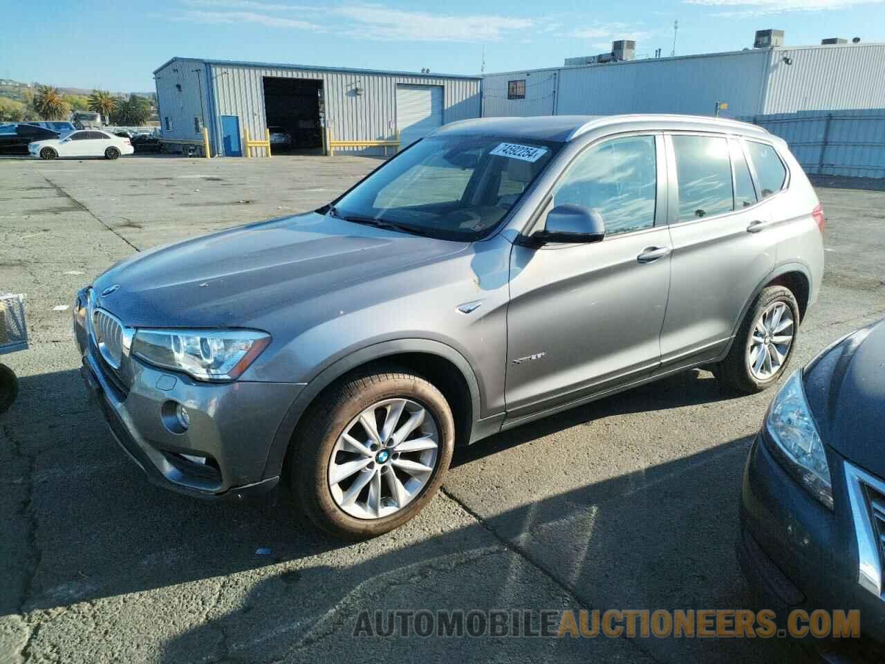 5UXWX9C54H0T03469 BMW X3 2017