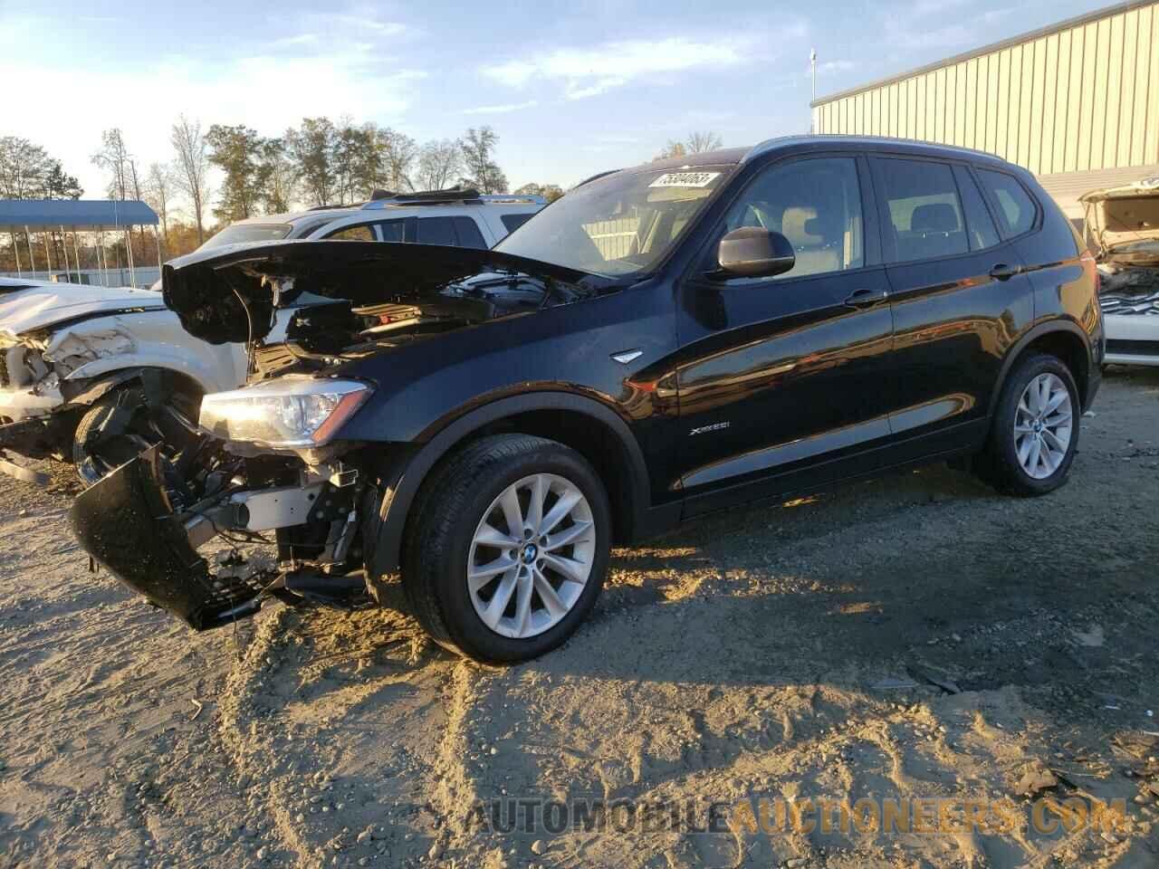 5UXWX9C54H0T06162 BMW X3 2017