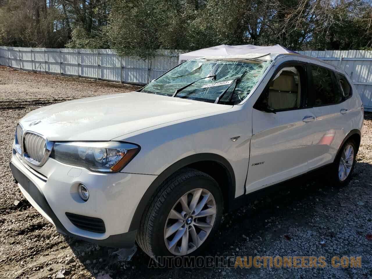 5UXWX9C54H0T06503 BMW X3 2017