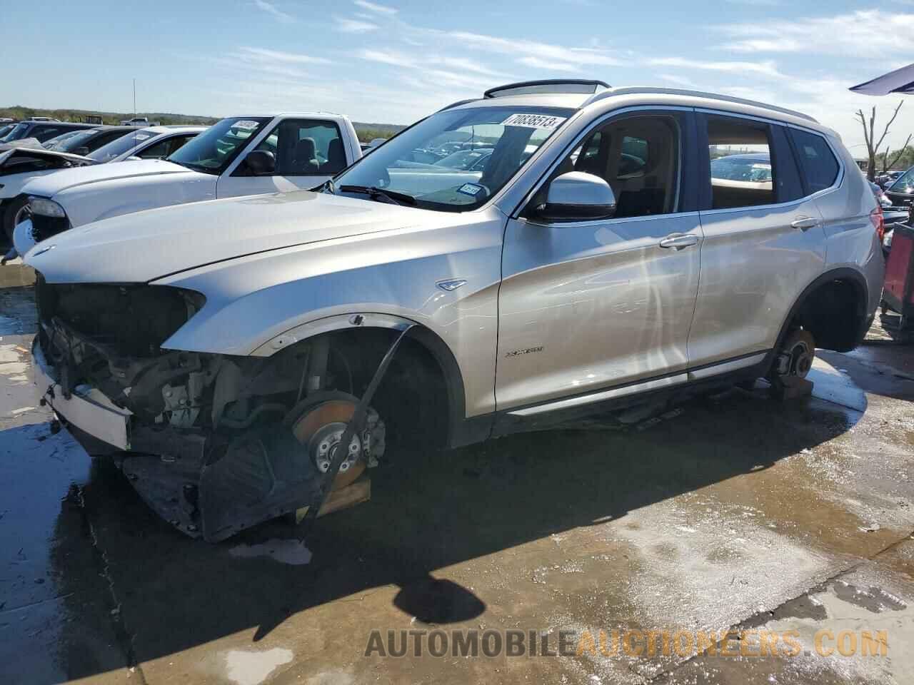 5UXWX9C54H0T06825 BMW X3 2017