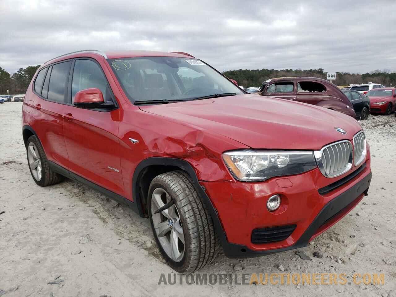 5UXWX9C54H0T07098 BMW X3 2017