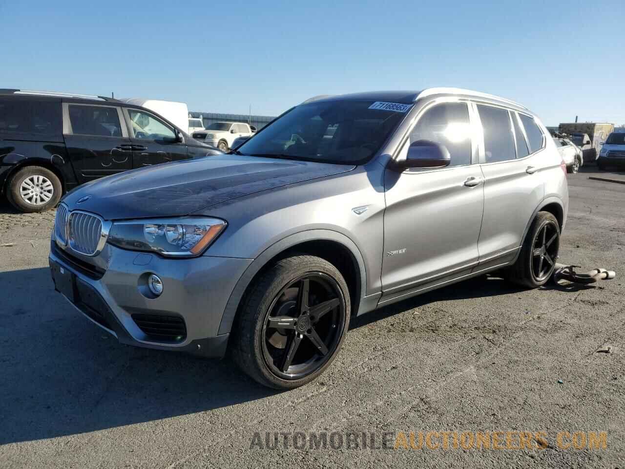 5UXWX9C54H0T07389 BMW X3 2017