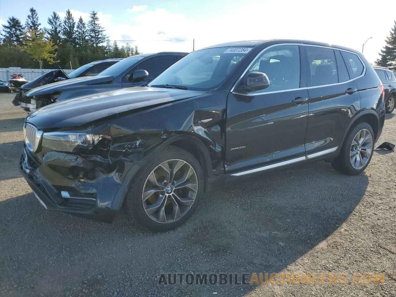 5UXWX9C54H0T08008 BMW X3 2017