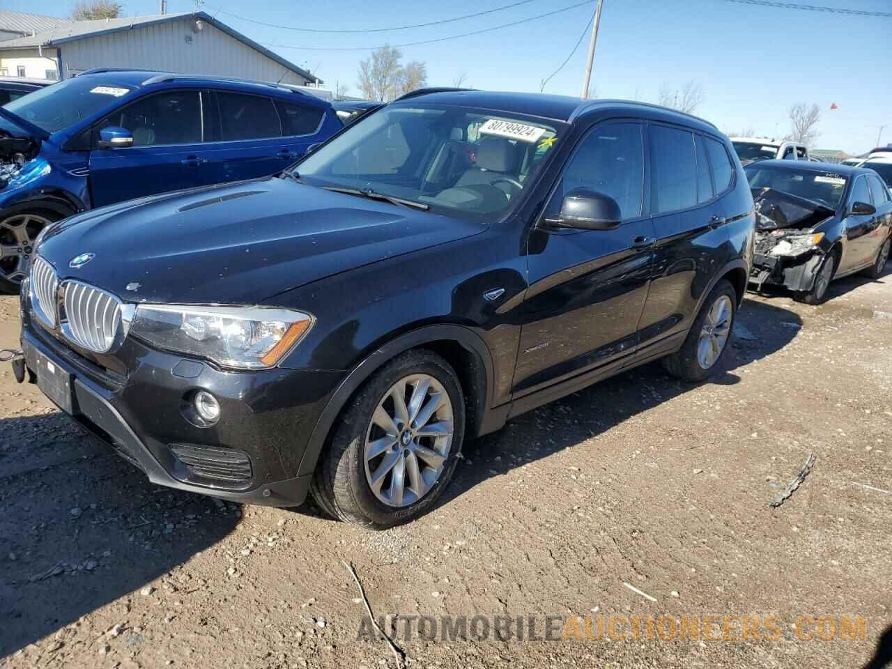 5UXWX9C54H0T12480 BMW X3 2017