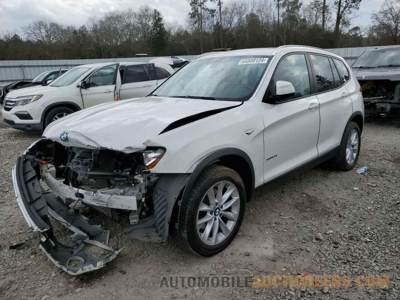 5UXWX9C54H0T13192 BMW X3 2017