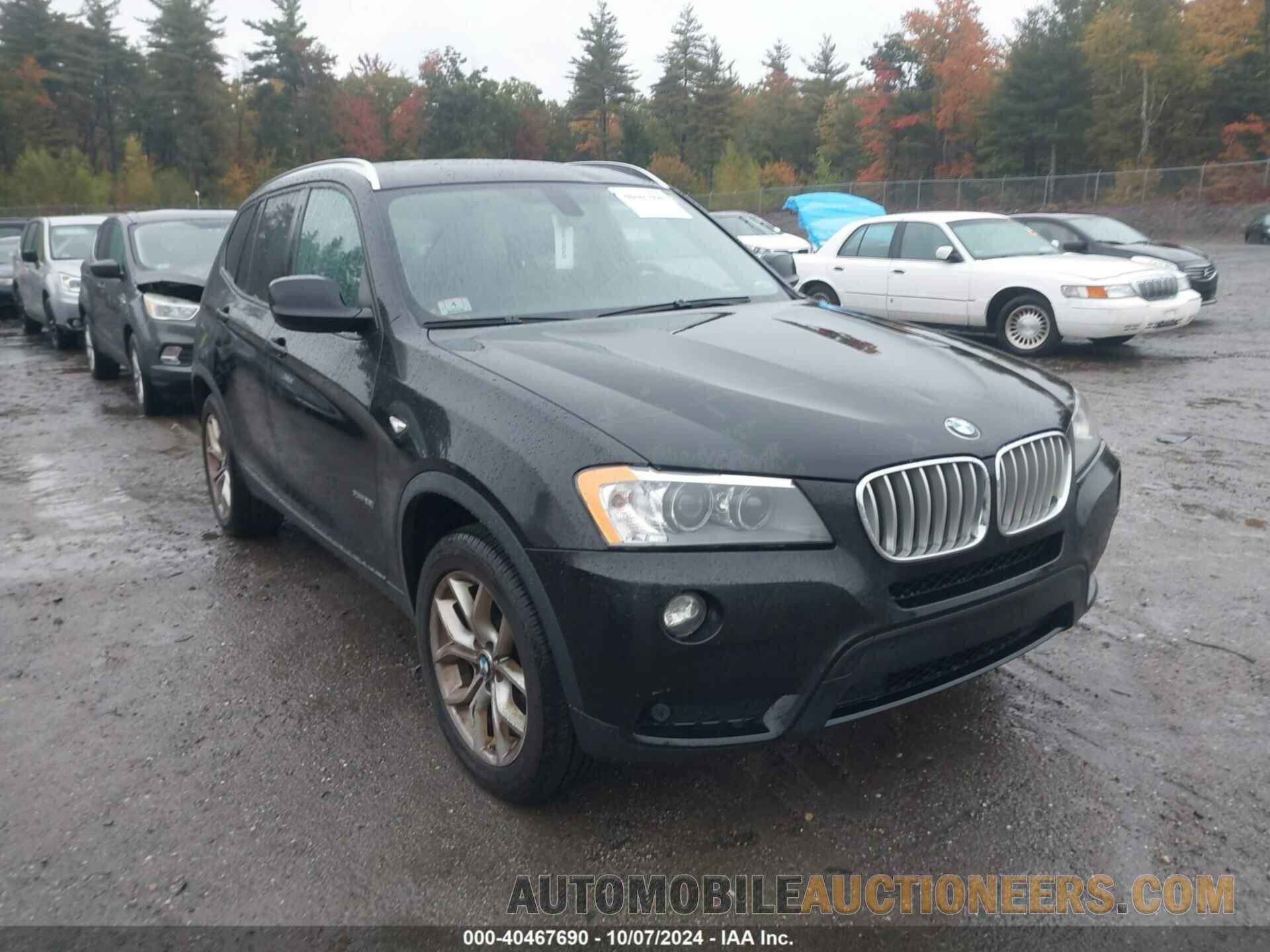 5UXWX9C55D0A29907 BMW X3 2013