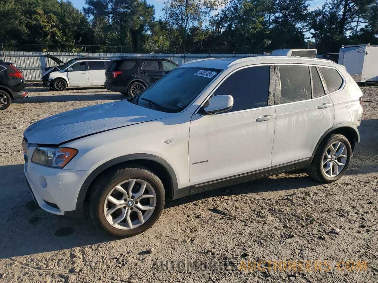 5UXWX9C55D0A30572 BMW X3 2013