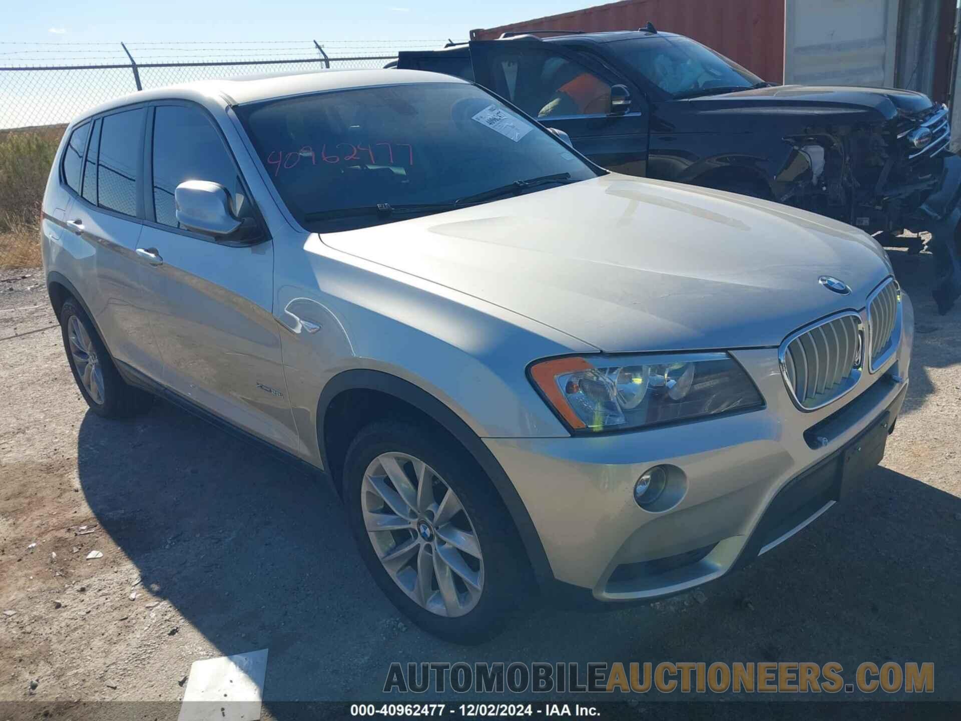 5UXWX9C55D0D03896 BMW X3 2013