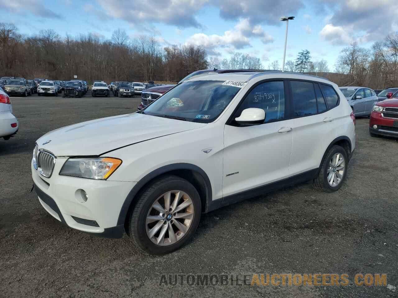 5UXWX9C55E0D29707 BMW X3 2014