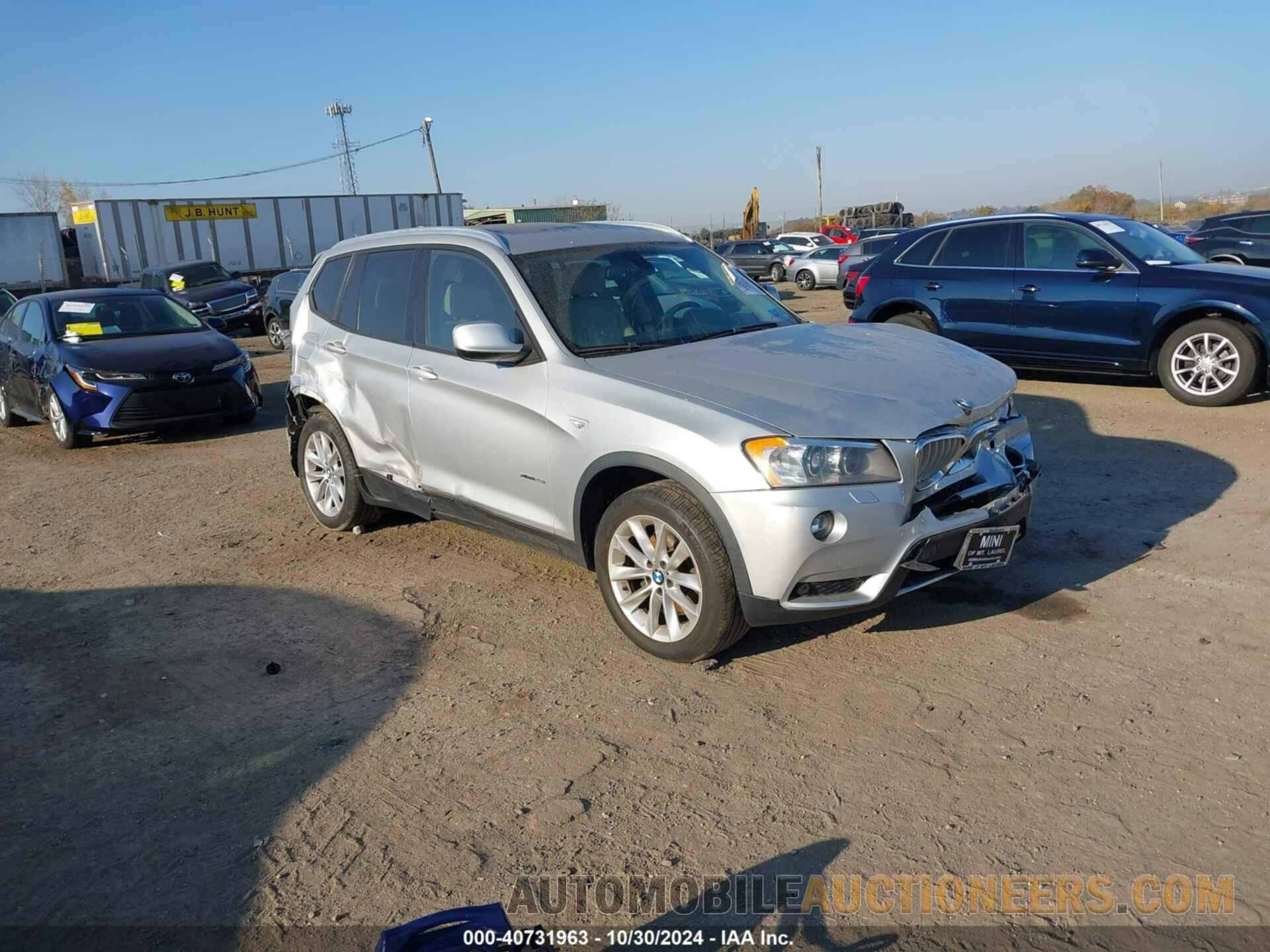 5UXWX9C55E0D33952 BMW X3 2014