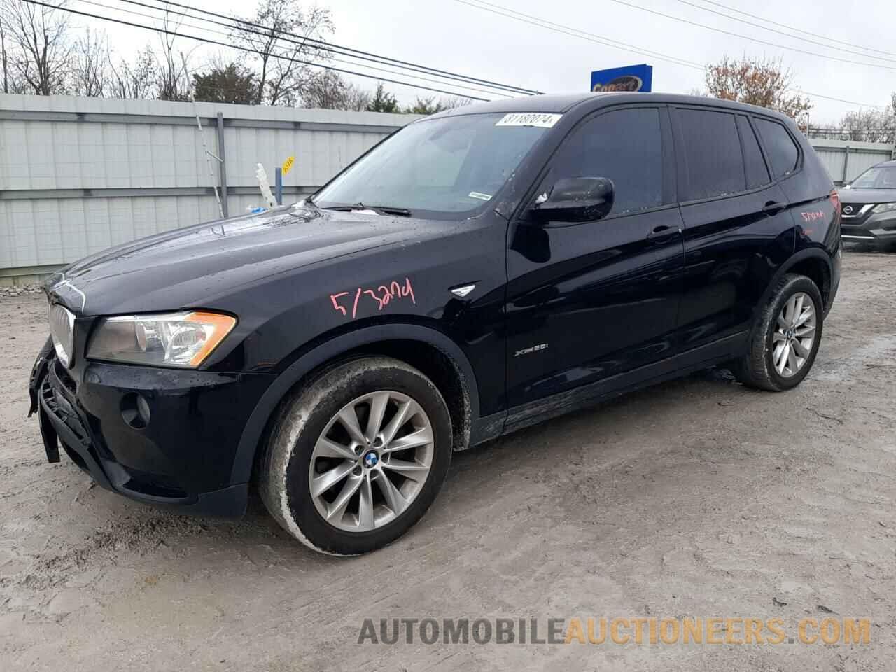 5UXWX9C55E0D40478 BMW X3 2014