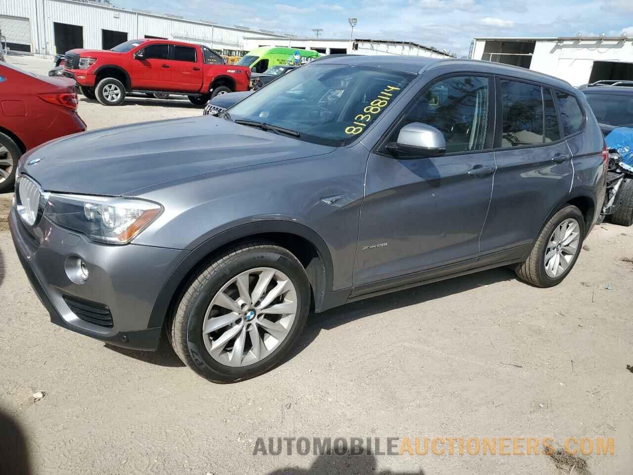 5UXWX9C55F0D45505 BMW X3 2015