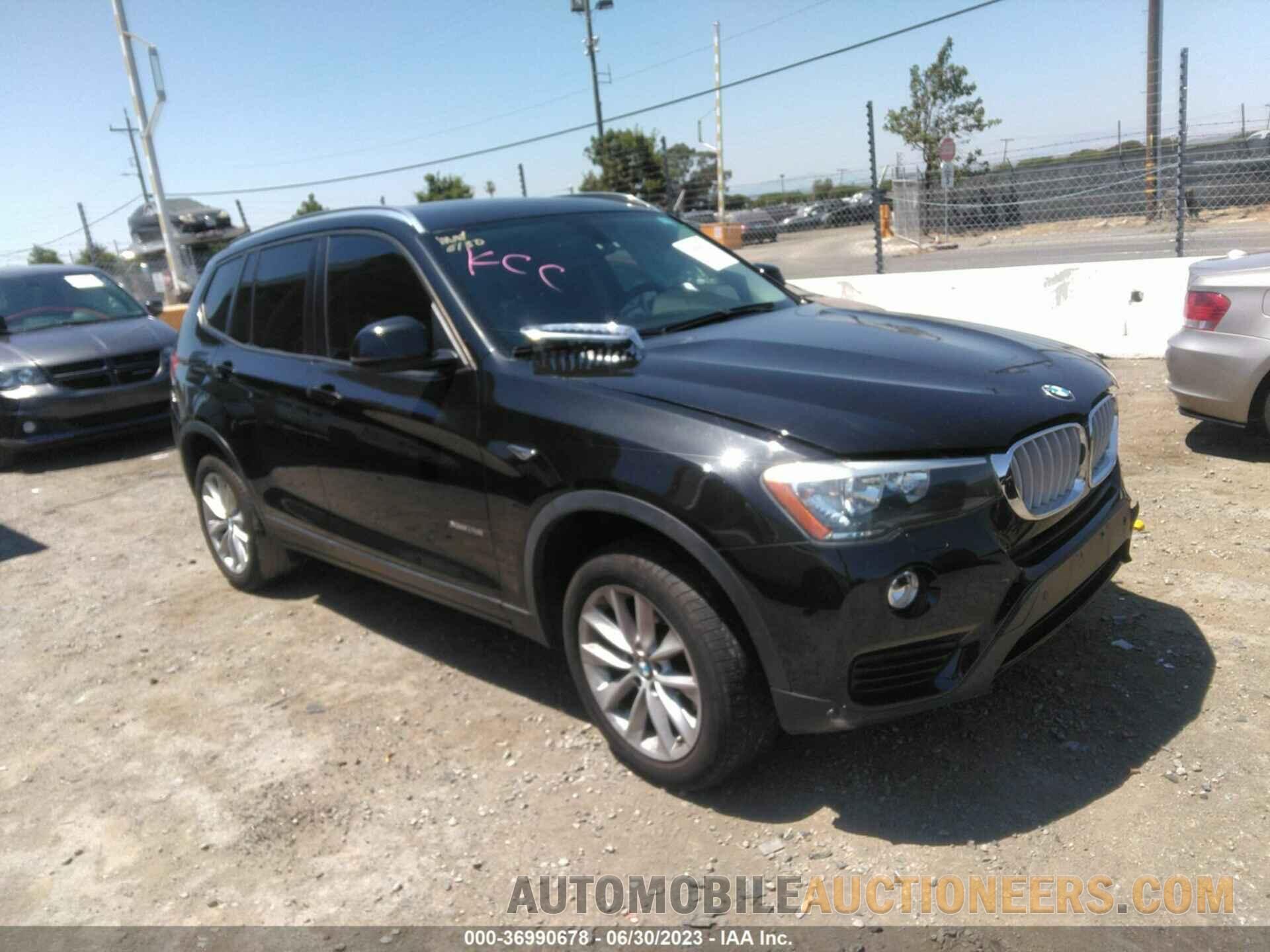 5UXWX9C55F0D45732 BMW X3 2015