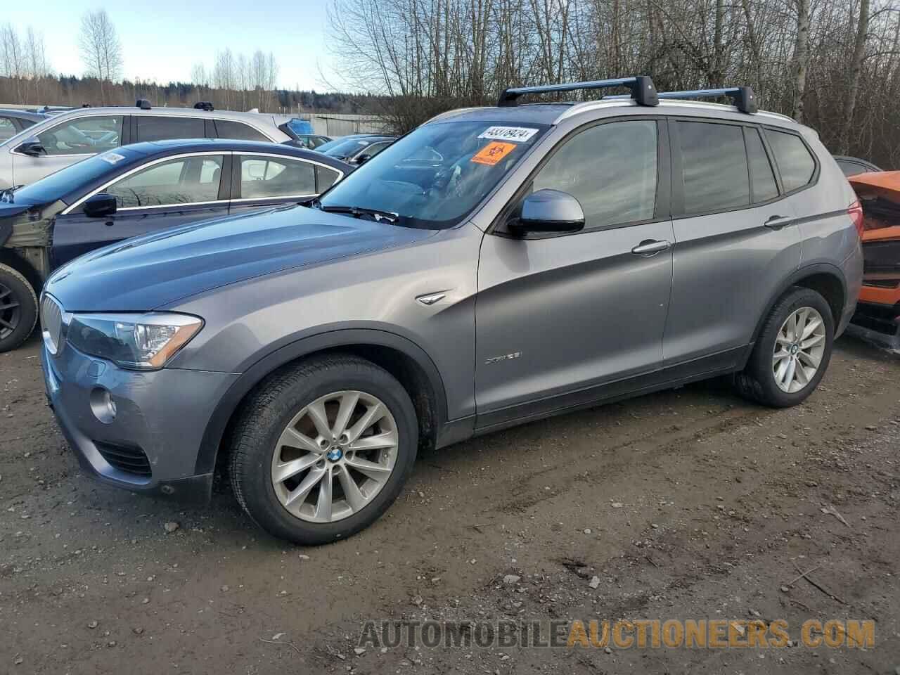 5UXWX9C55F0D47125 BMW X3 2015