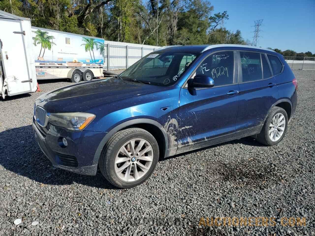 5UXWX9C55F0D51899 BMW X3 2015