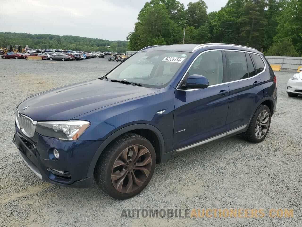 5UXWX9C55F0D52017 BMW X3 2015