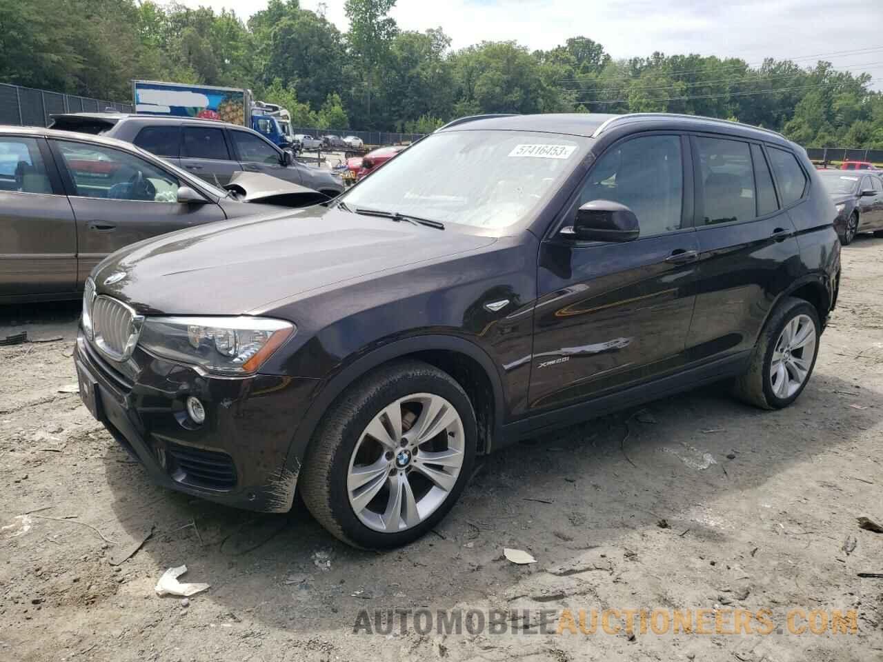 5UXWX9C55F0D53393 BMW X3 2015