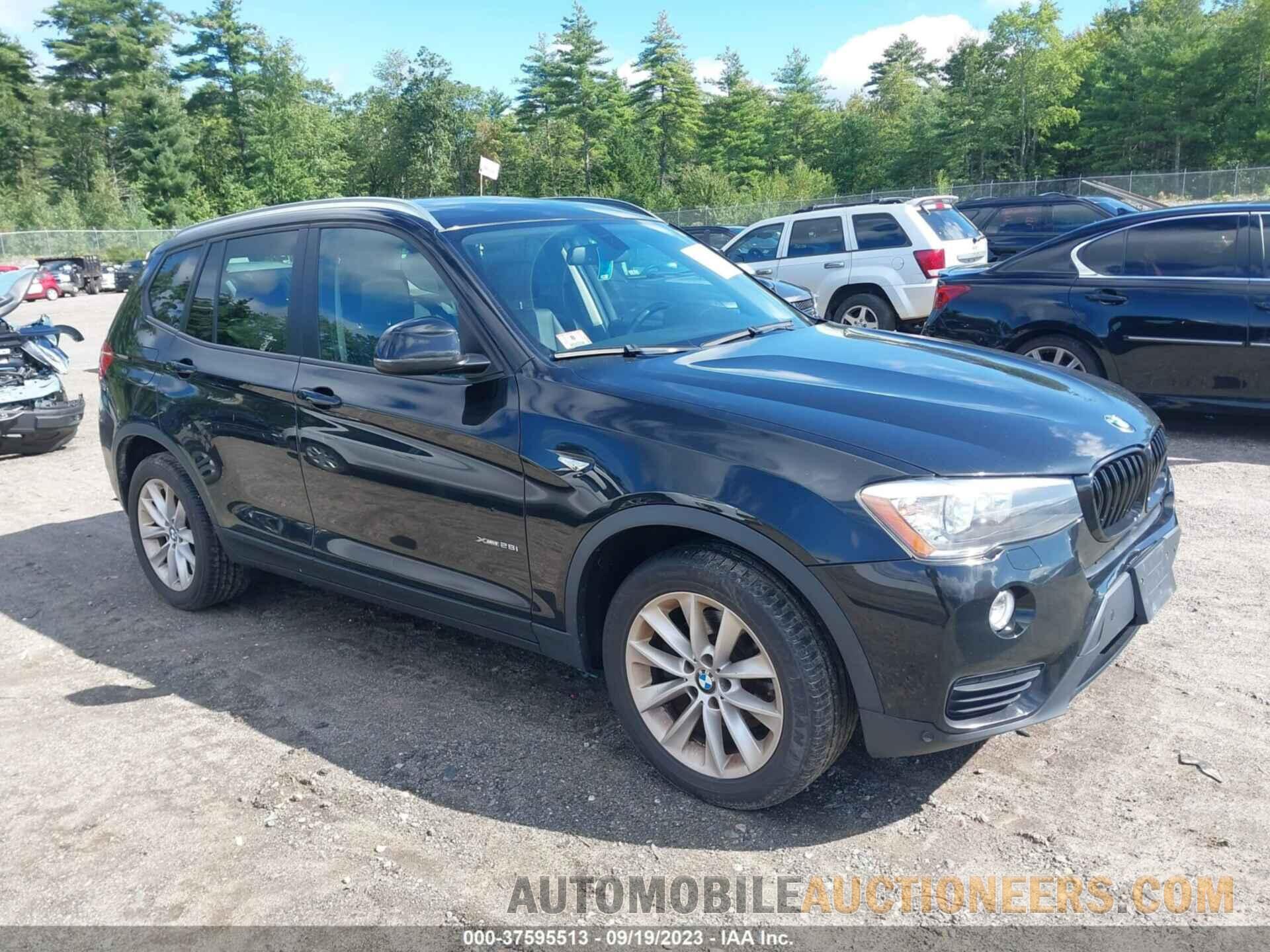 5UXWX9C55F0D54026 BMW X3 2015