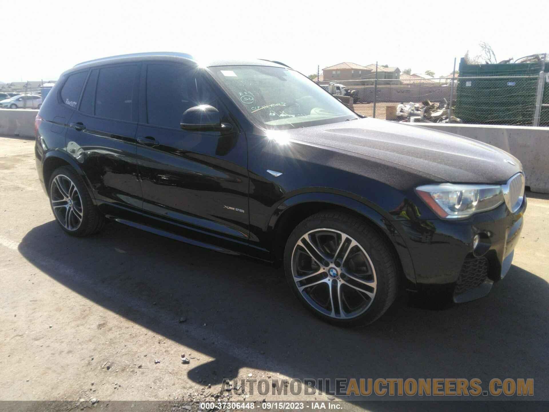 5UXWX9C55F0D57203 BMW X3 2015