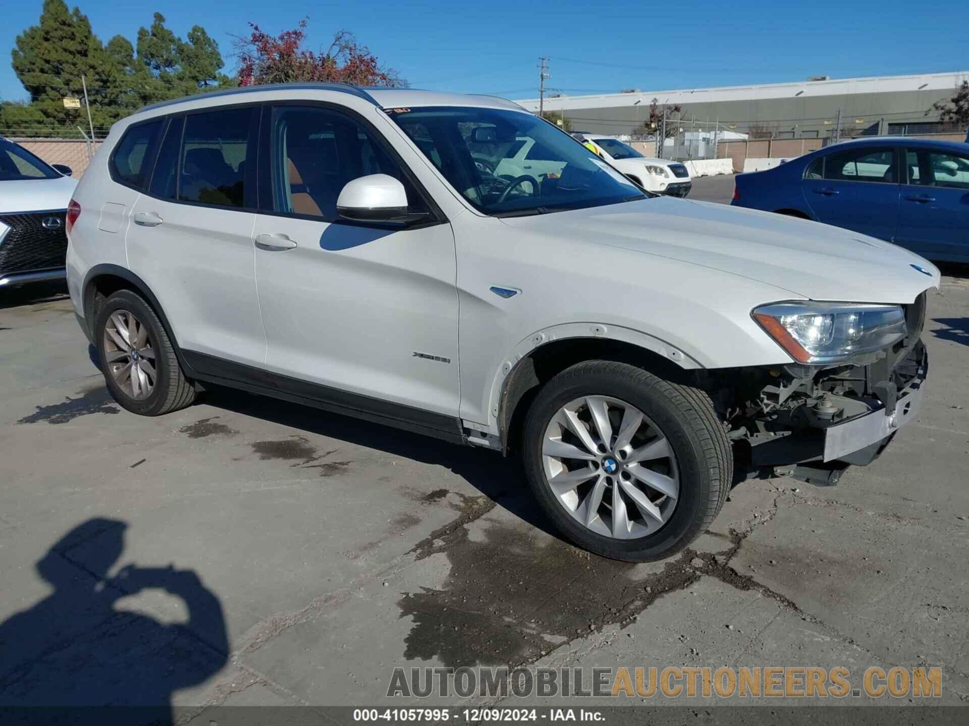 5UXWX9C55F0D57542 BMW X3 2015