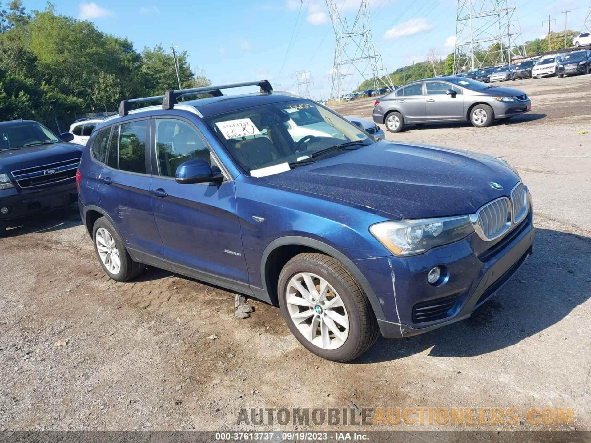 5UXWX9C55F0D61512 BMW X3 2015