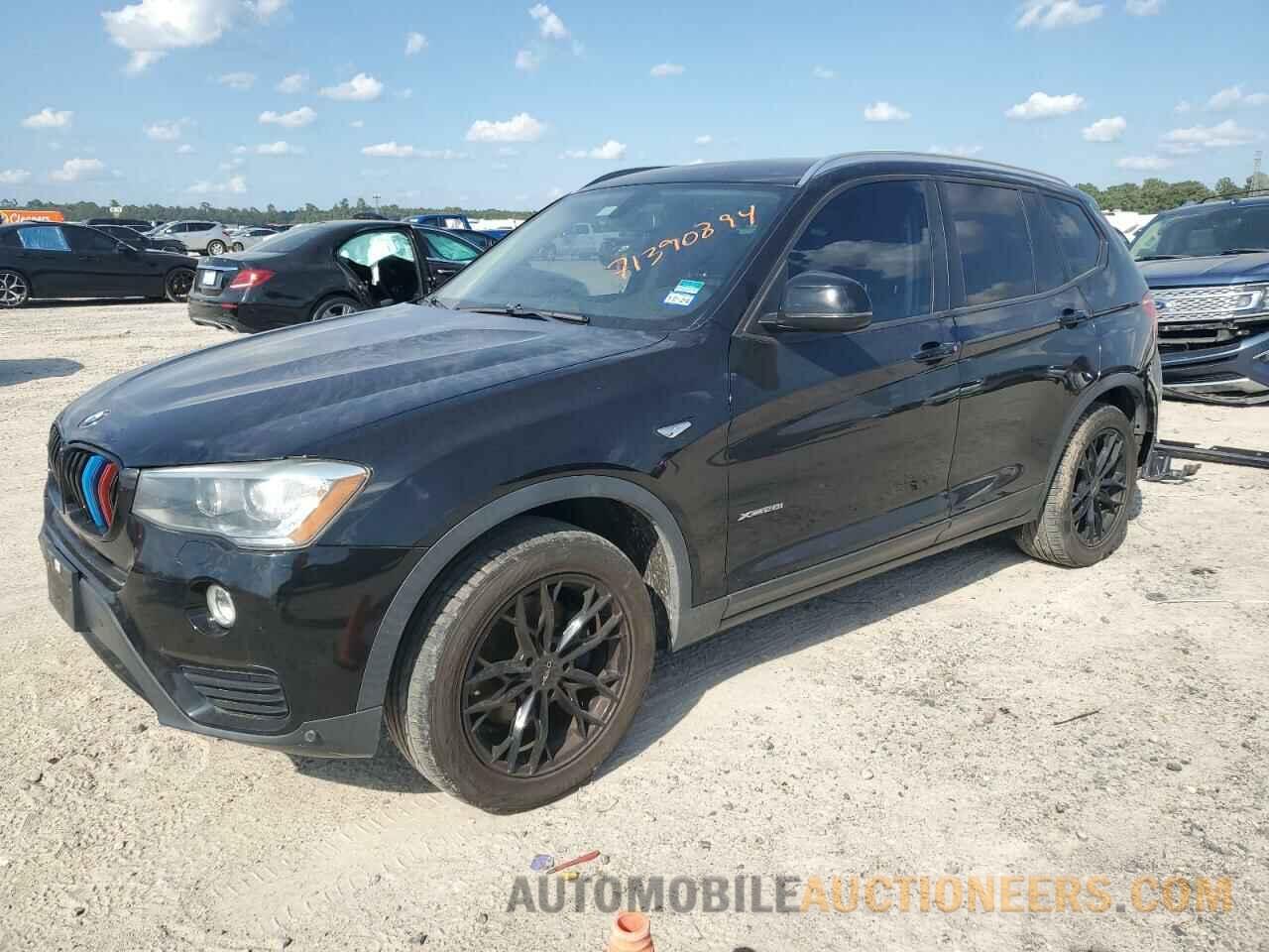 5UXWX9C55F0D62322 BMW X3 2015