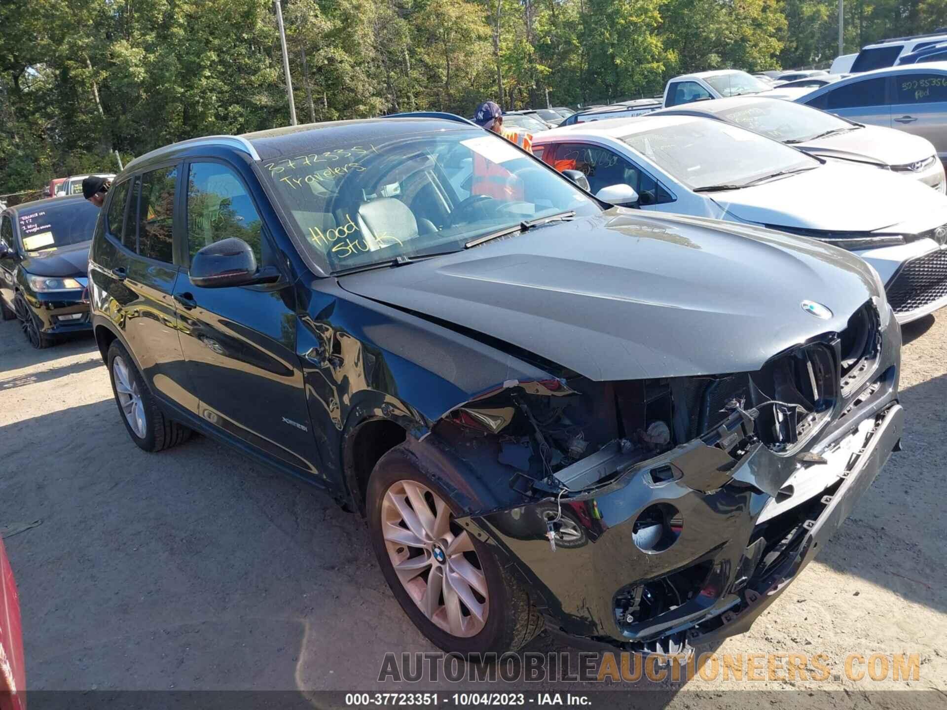 5UXWX9C55G0D64492 BMW X3 2016