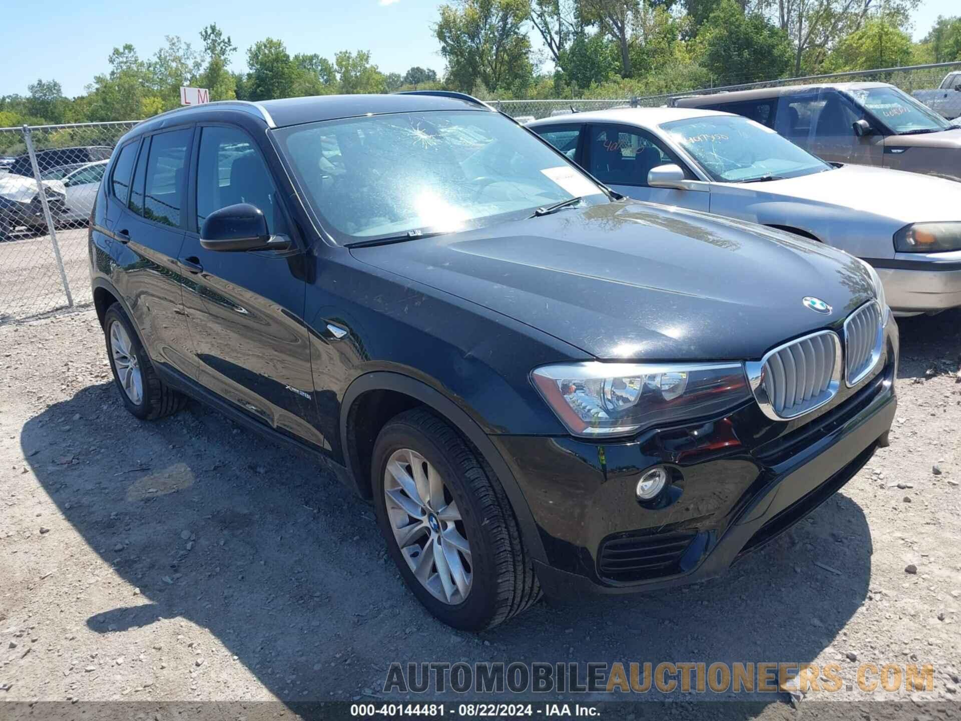 5UXWX9C55G0D65044 BMW X3 2016