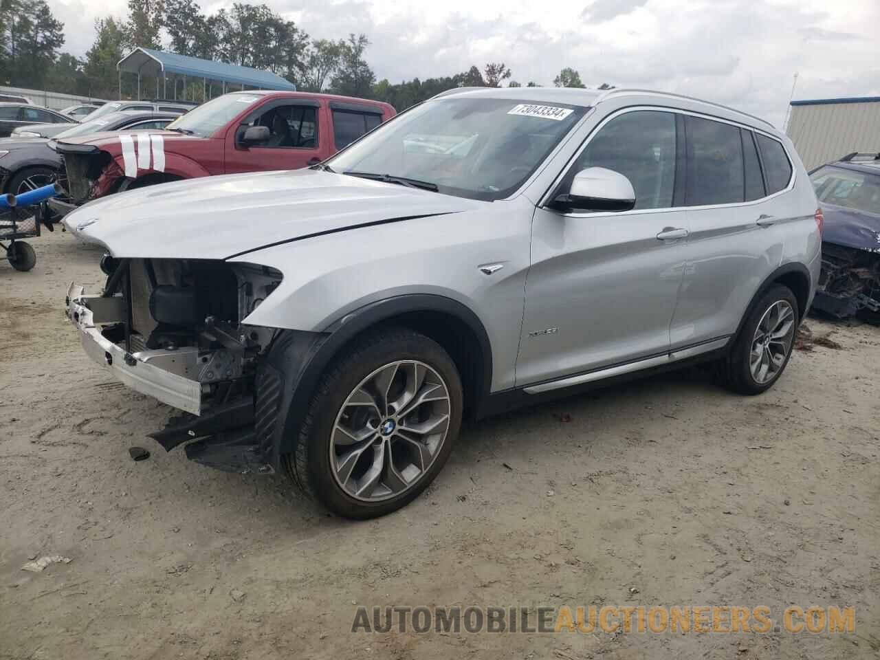 5UXWX9C55G0D66338 BMW X3 2016