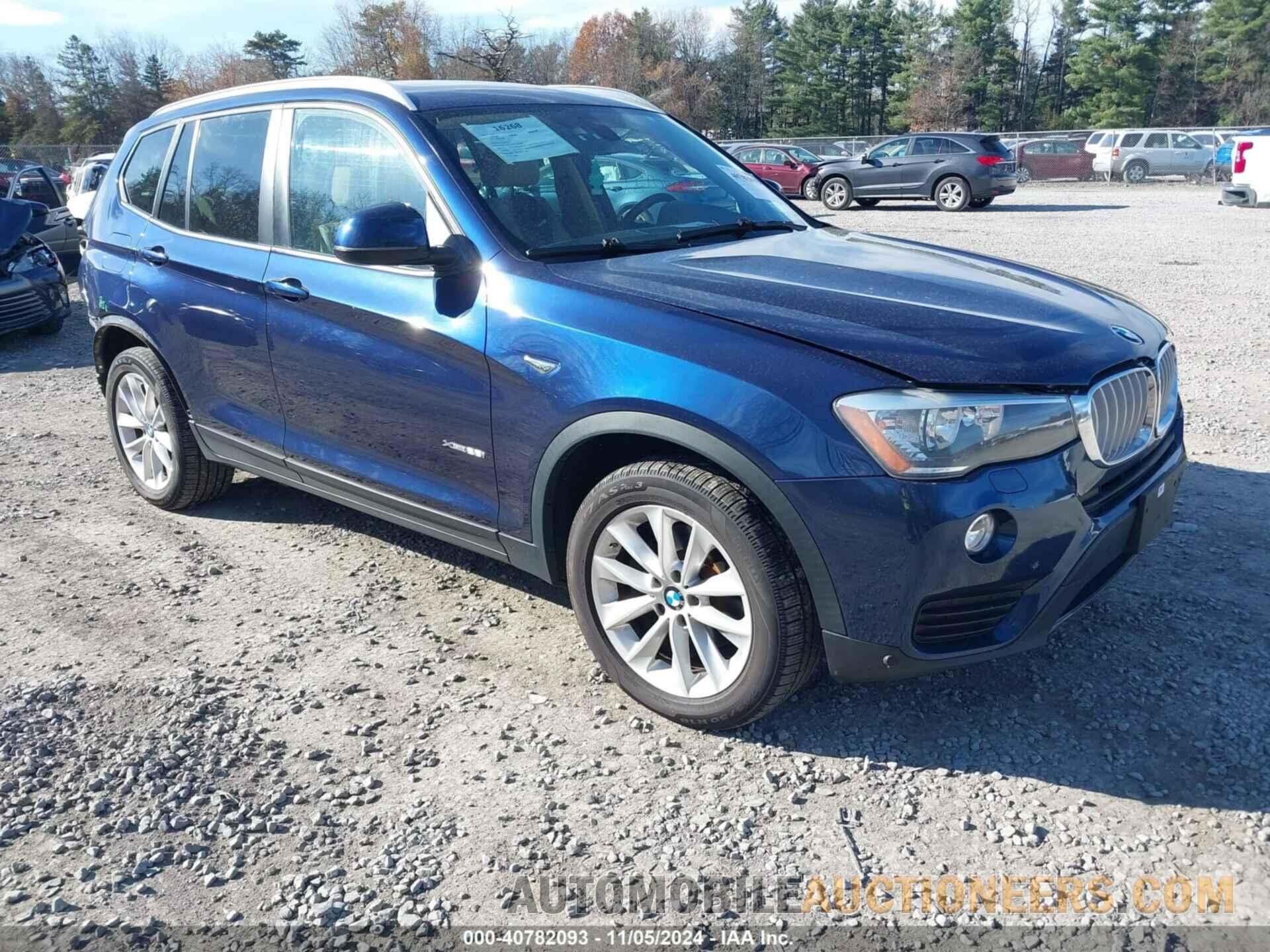 5UXWX9C55G0D69465 BMW X3 2016