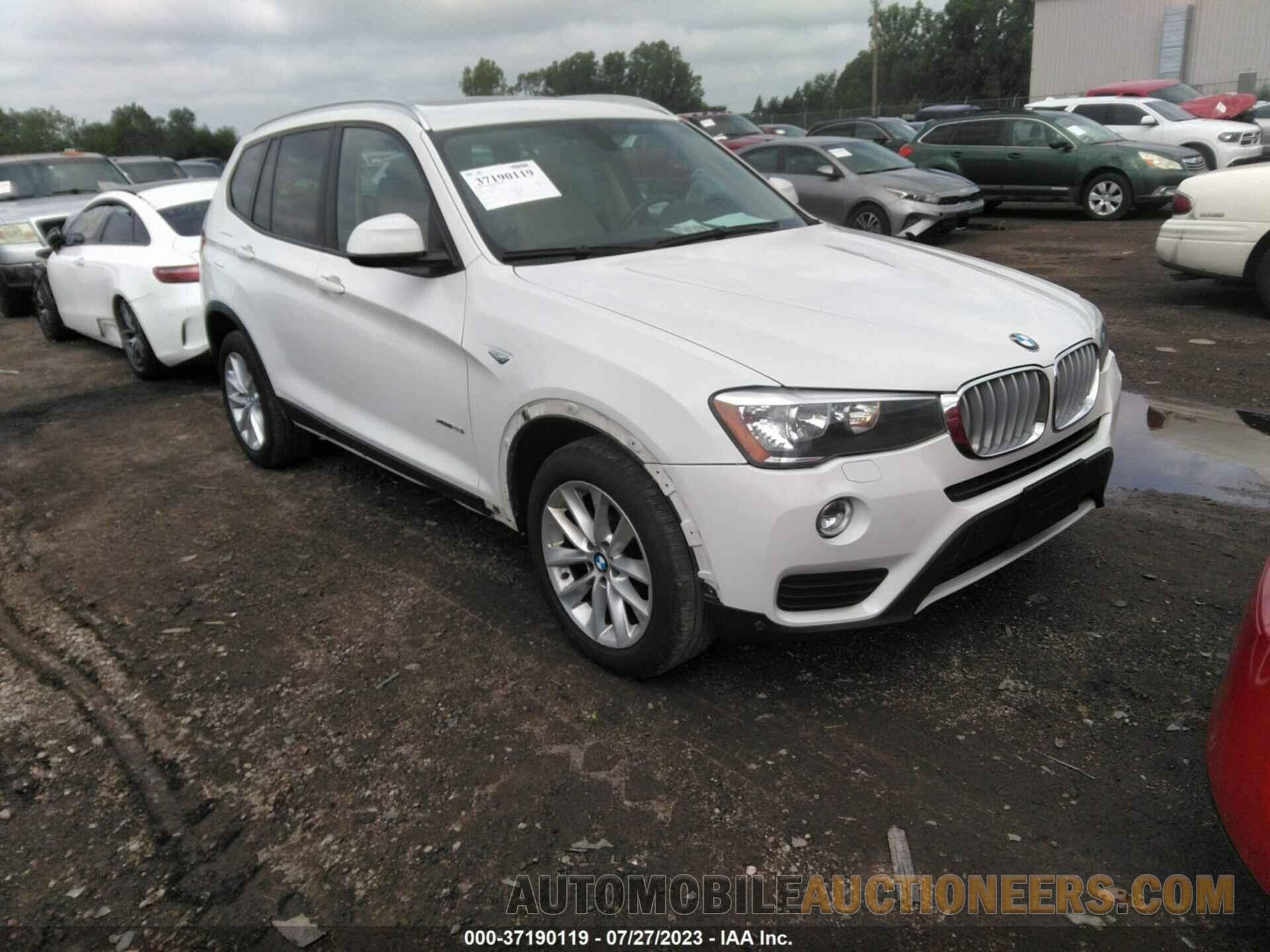 5UXWX9C55G0D70325 BMW X3 2016