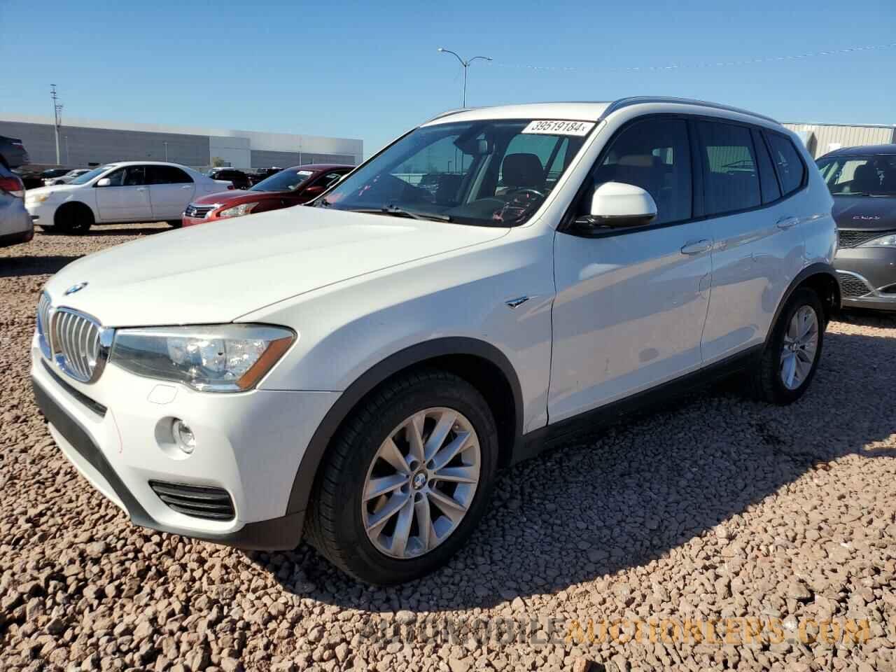 5UXWX9C55G0D73967 BMW X3 2016