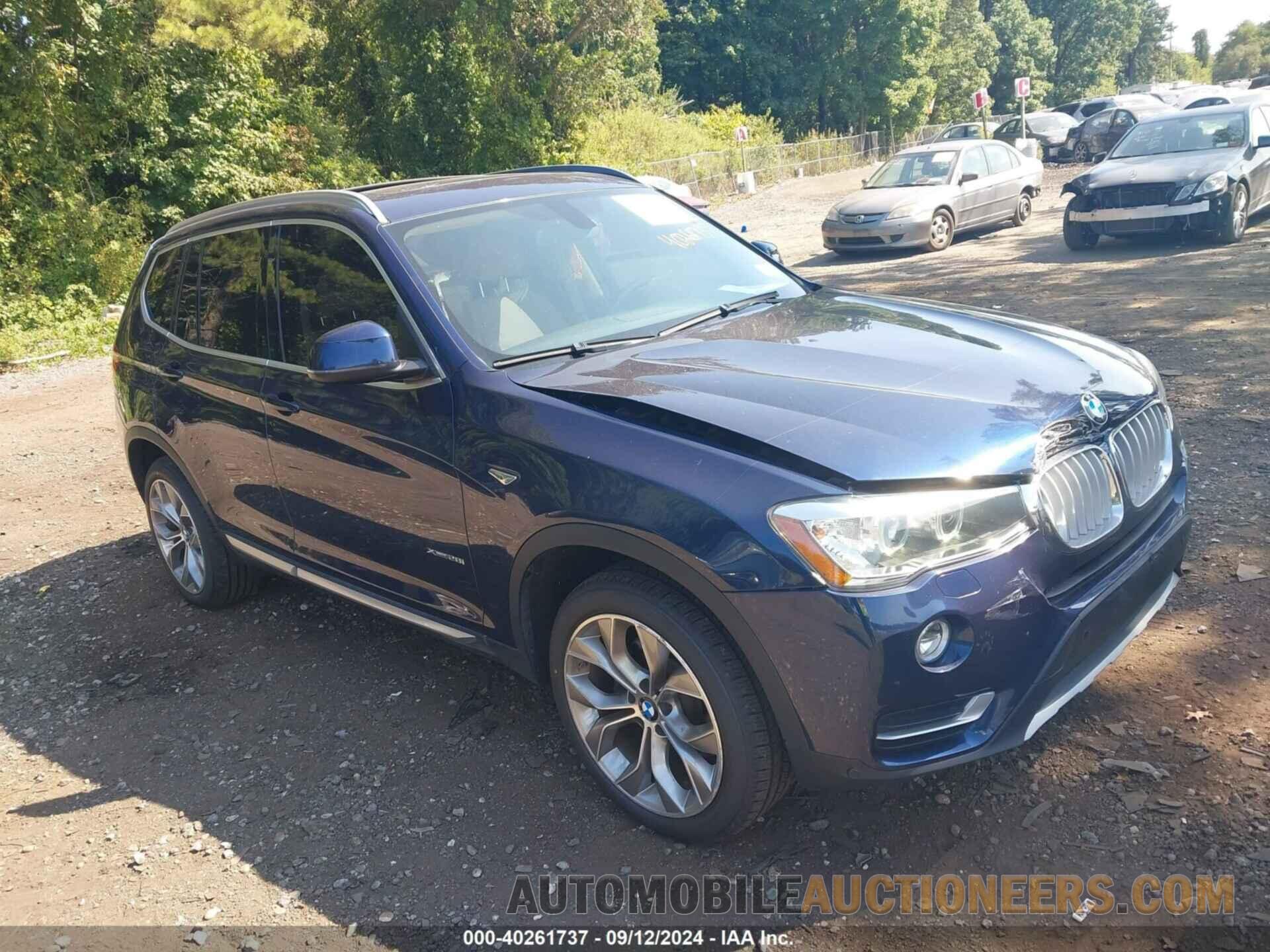 5UXWX9C55G0D75234 BMW X3 2016