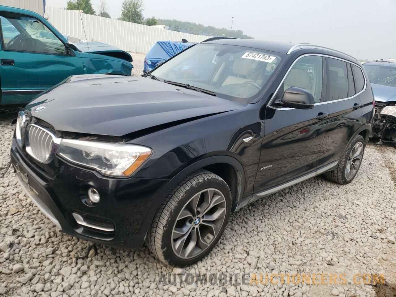 5UXWX9C55G0D78702 BMW X3 2016