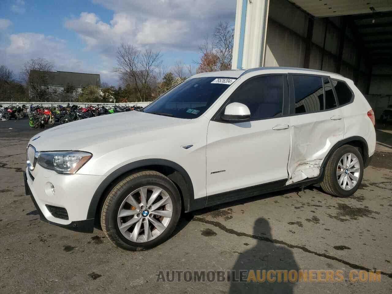 5UXWX9C55G0D80627 BMW X3 2016