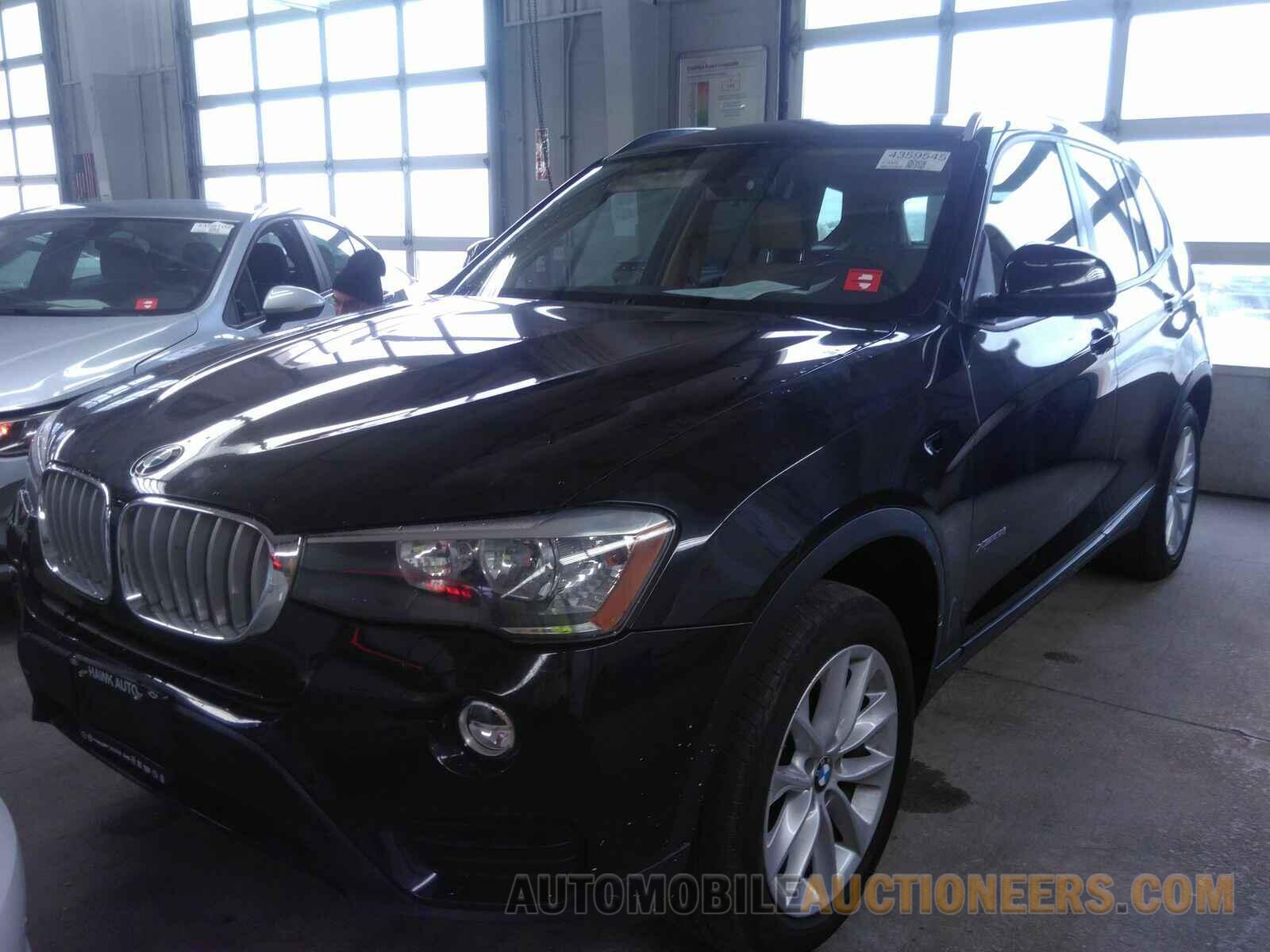 5UXWX9C55G0D81258 BMW X3 2016