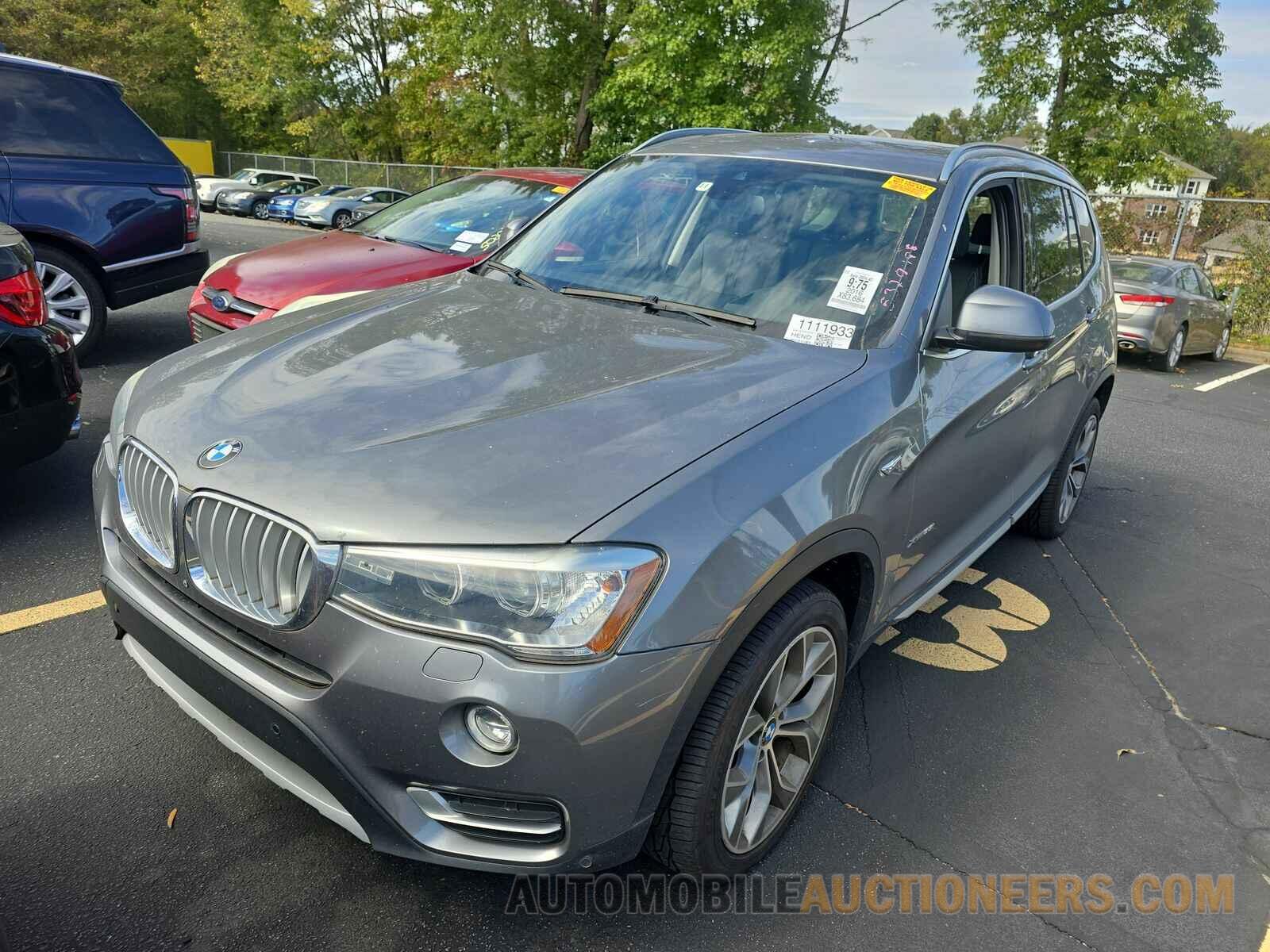 5UXWX9C55G0D81678 BMW X3 2016