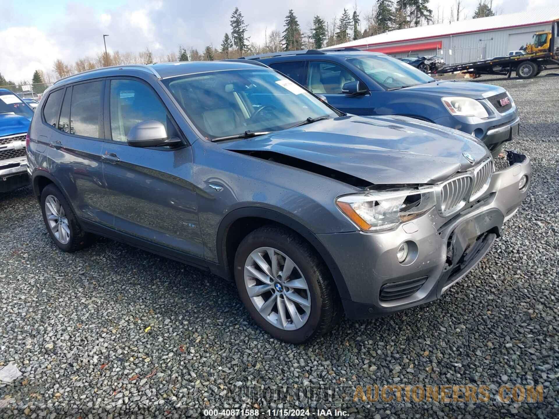 5UXWX9C55G0D82894 BMW X3 2016