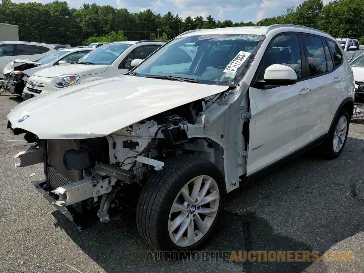 5UXWX9C55G0D84628 BMW X3 2016