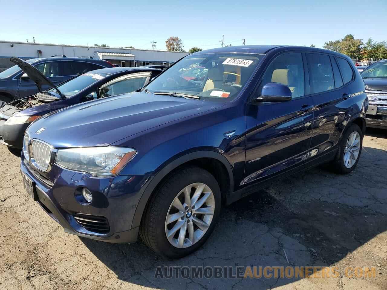 5UXWX9C55G0D84953 BMW X3 2016