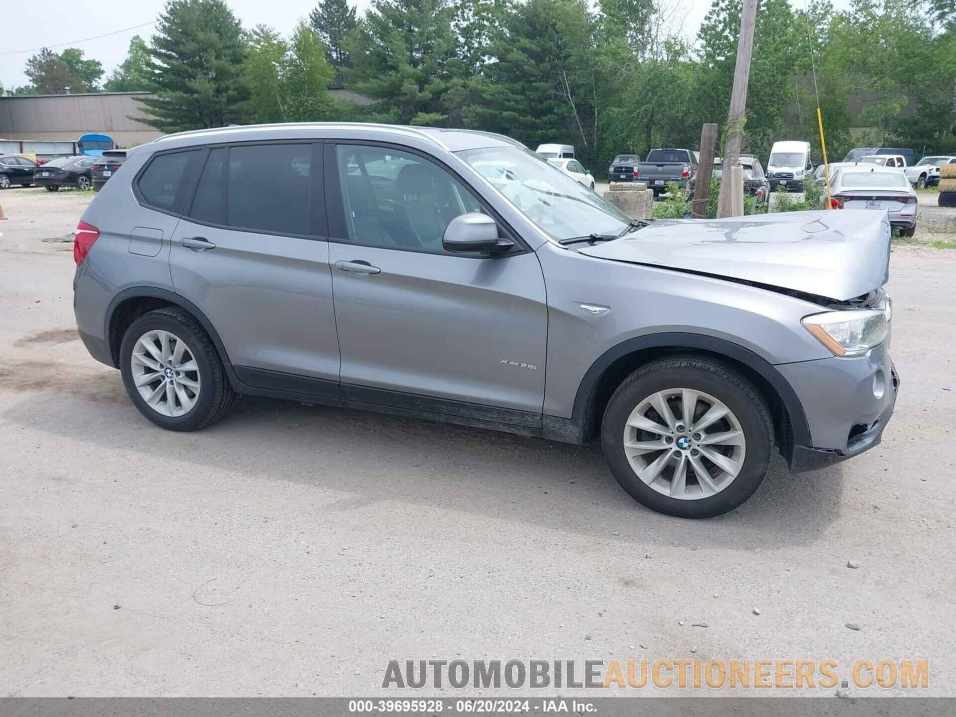 5UXWX9C55G0D85598 BMW X3 2016