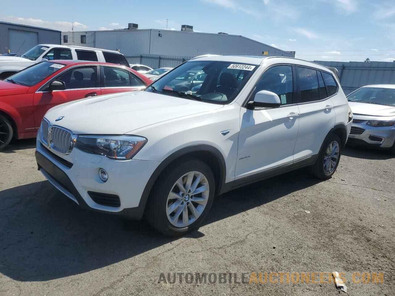 5UXWX9C55G0D88100 BMW X3 2016