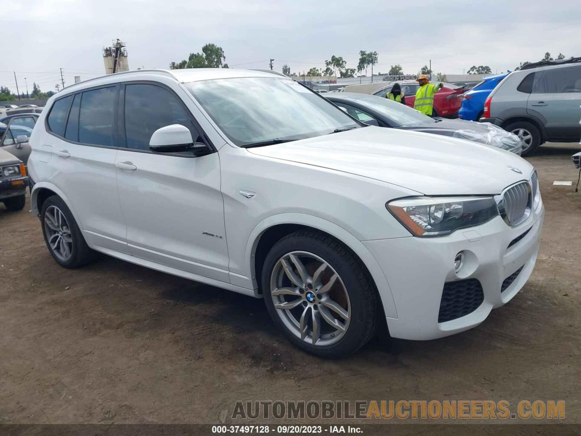 5UXWX9C55G0D89148 BMW X3 2016