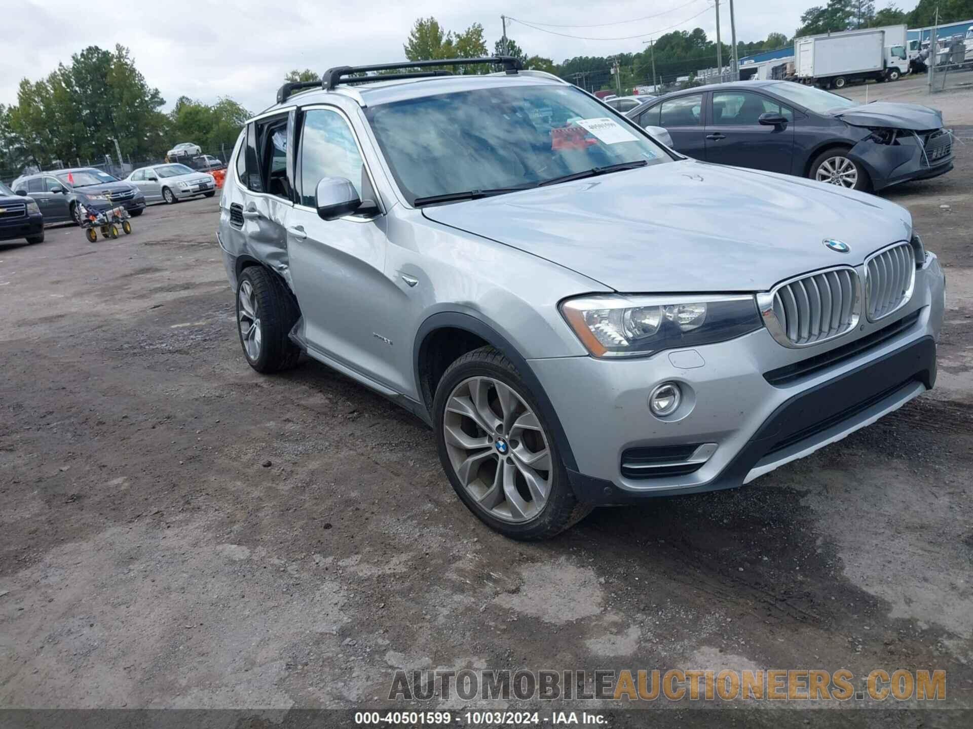 5UXWX9C55G0D89893 BMW X3 2016