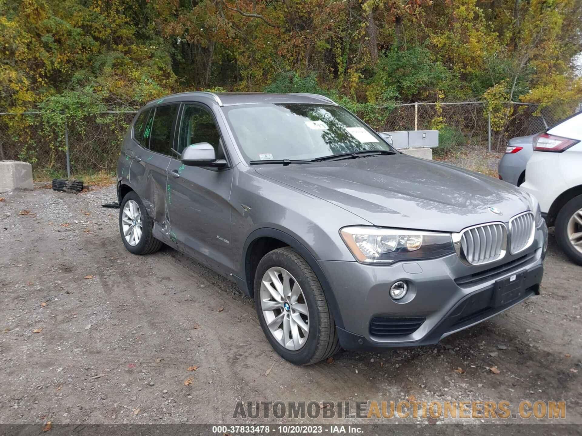 5UXWX9C55G0D91840 BMW X3 2016