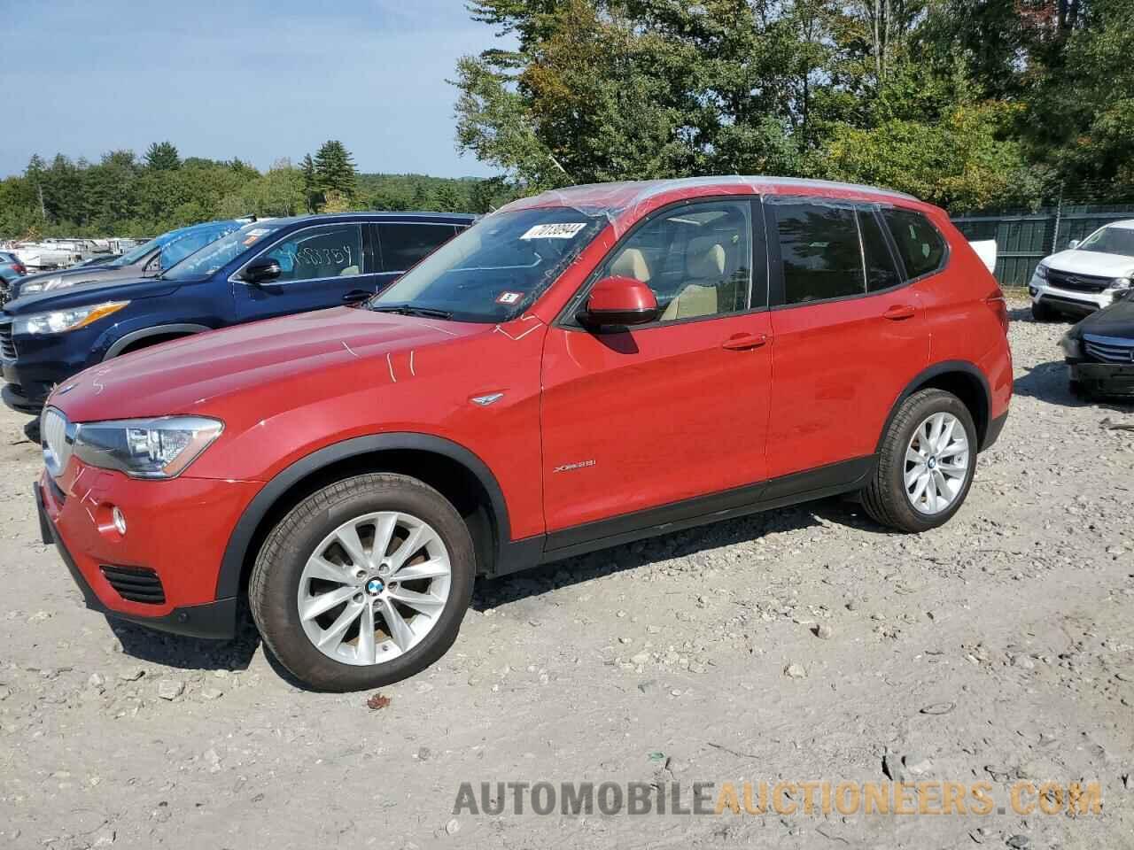 5UXWX9C55H0D98496 BMW X3 2017