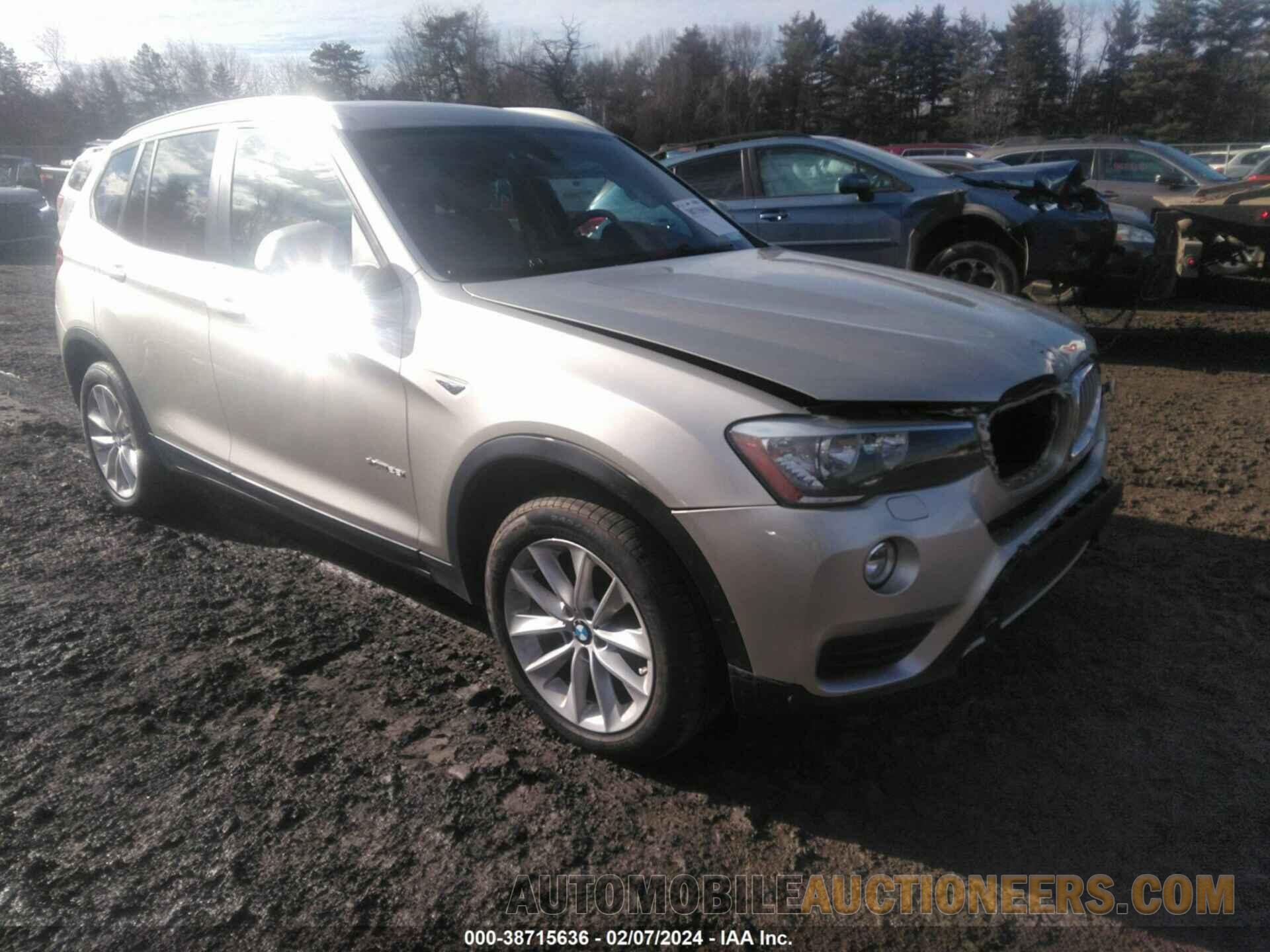 5UXWX9C55H0D98644 BMW X3 2017