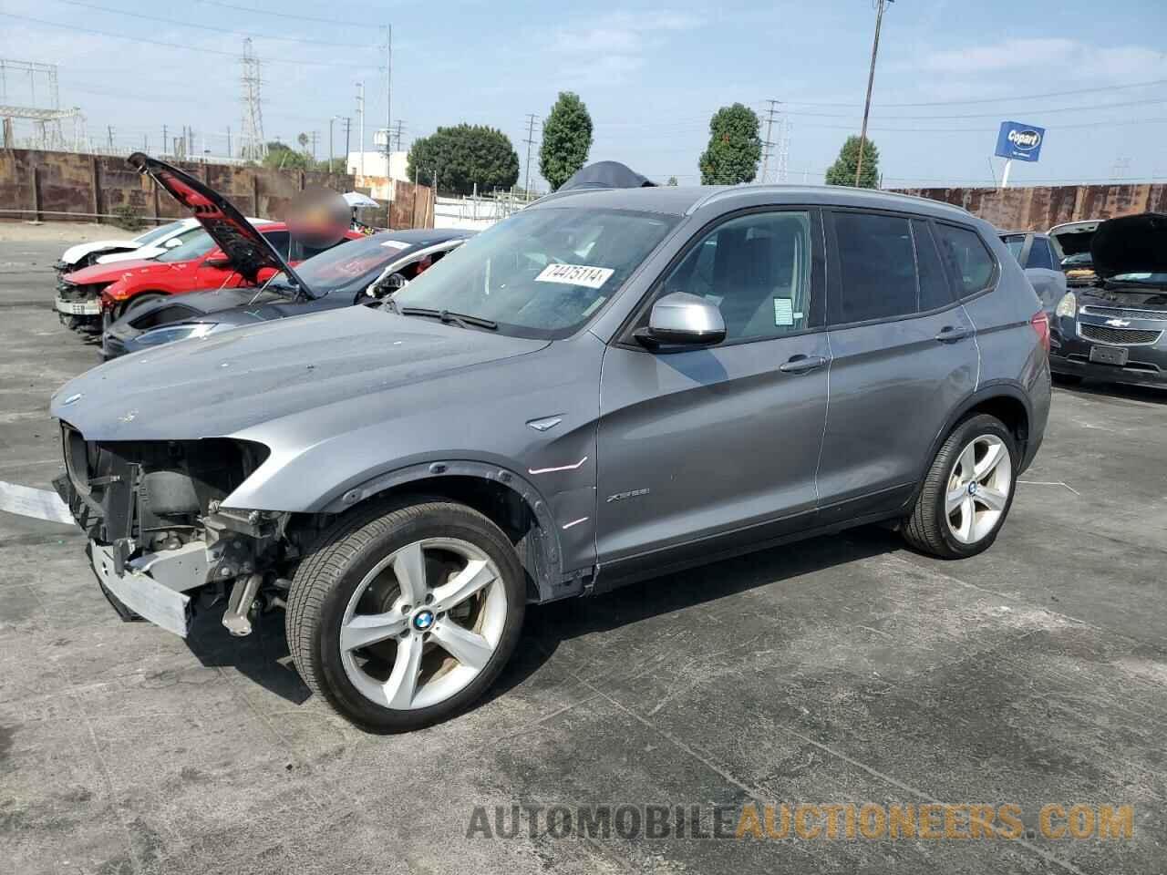 5UXWX9C55H0D99387 BMW X3 2017