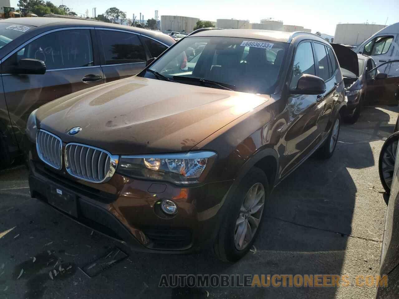 5UXWX9C55H0T01309 BMW X3 2017